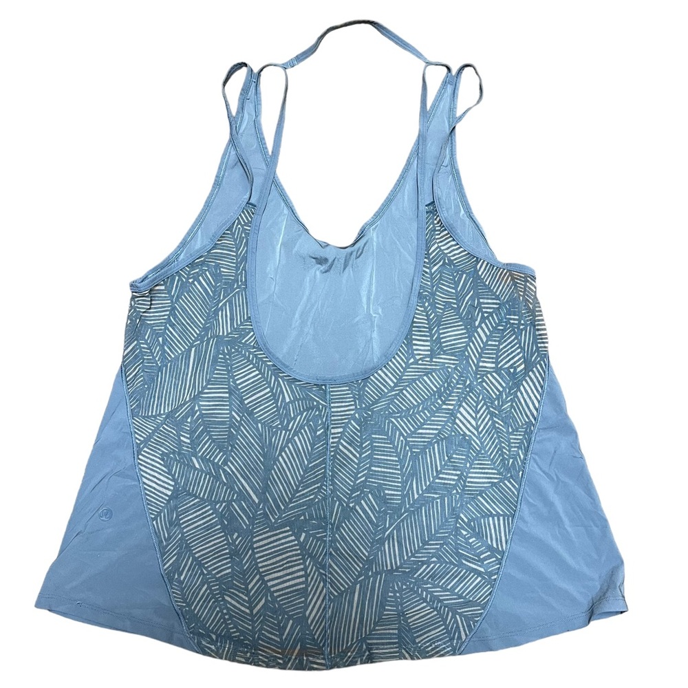 Lululemon Athletica Cool To Street Tank Blue Denim Size 8 - Picture 6 of 10